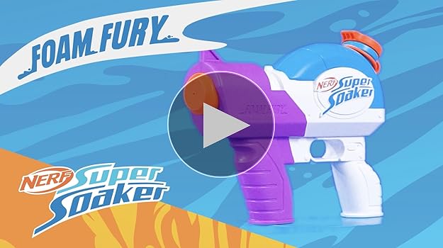 Amazon.com: NERF Super Soaker Foam Fury Blaster – The